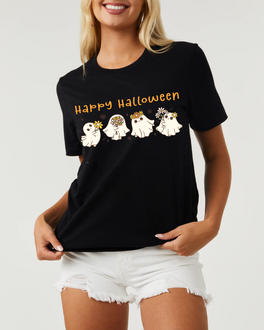 Happy Halloween Ghosts T-Shirt