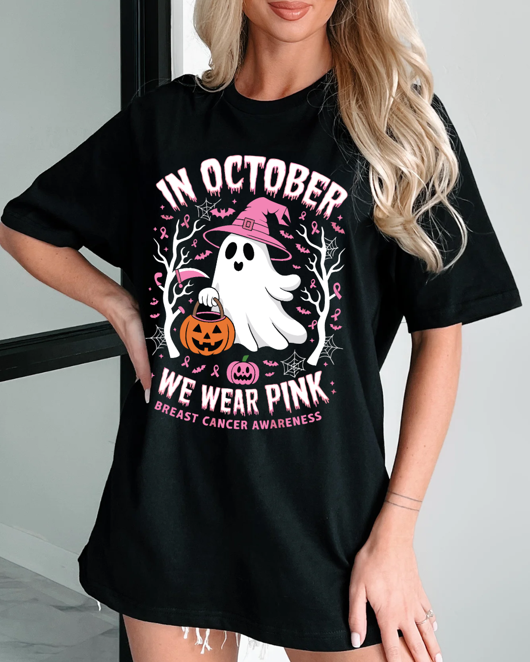 In October We Wear Pink T-Shirt