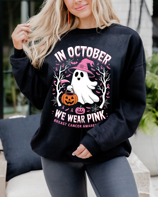 In October We Wear Pink Crewneck