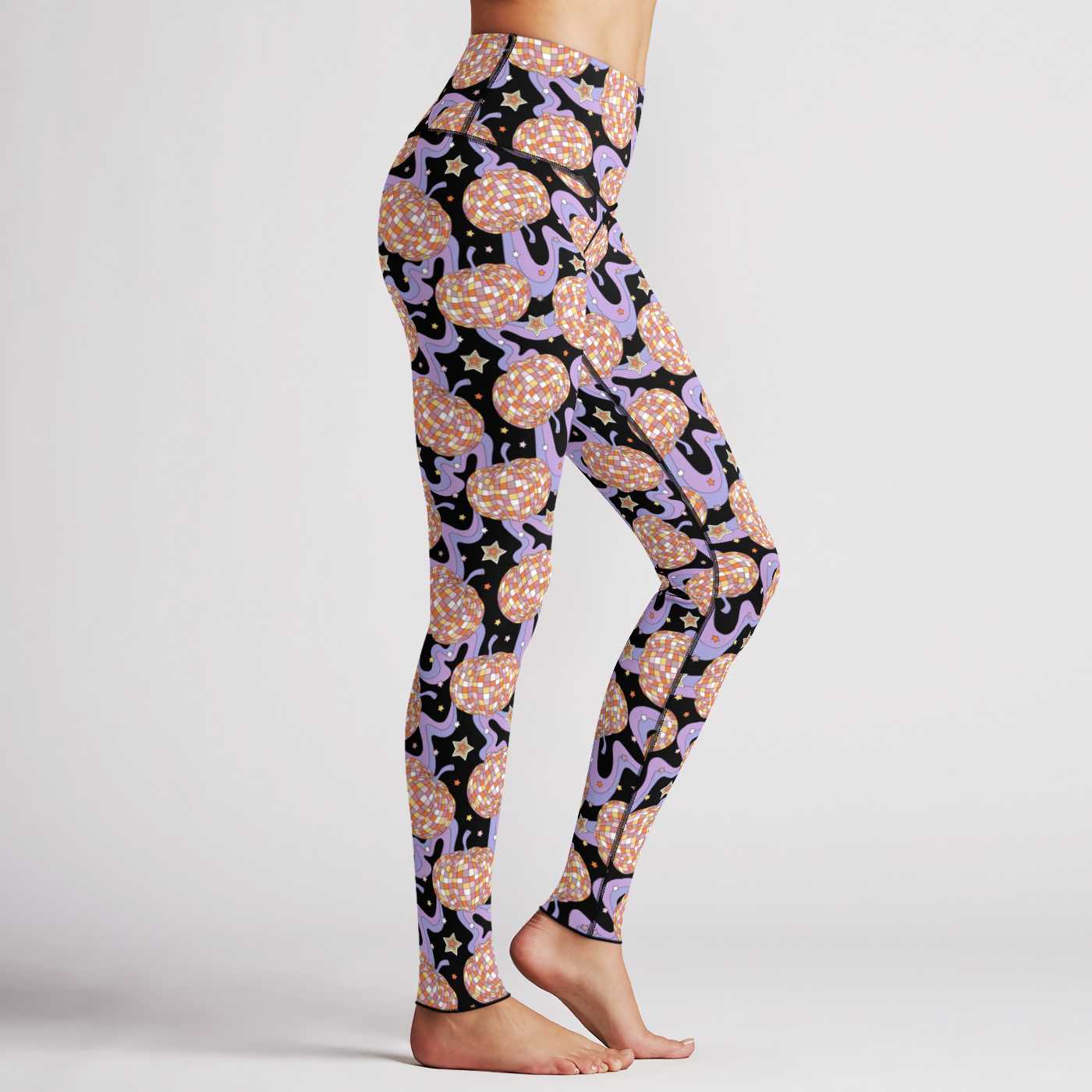 Disco Pumpkins Leggings