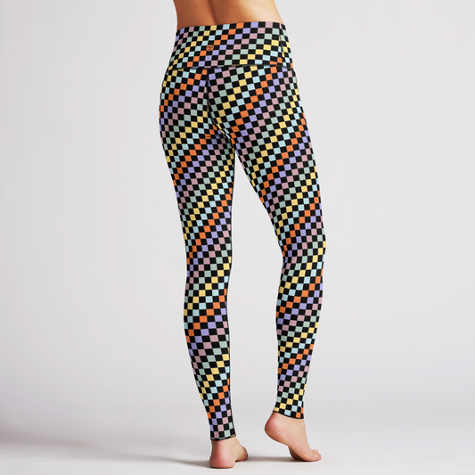 Halloween Checkers Leggings