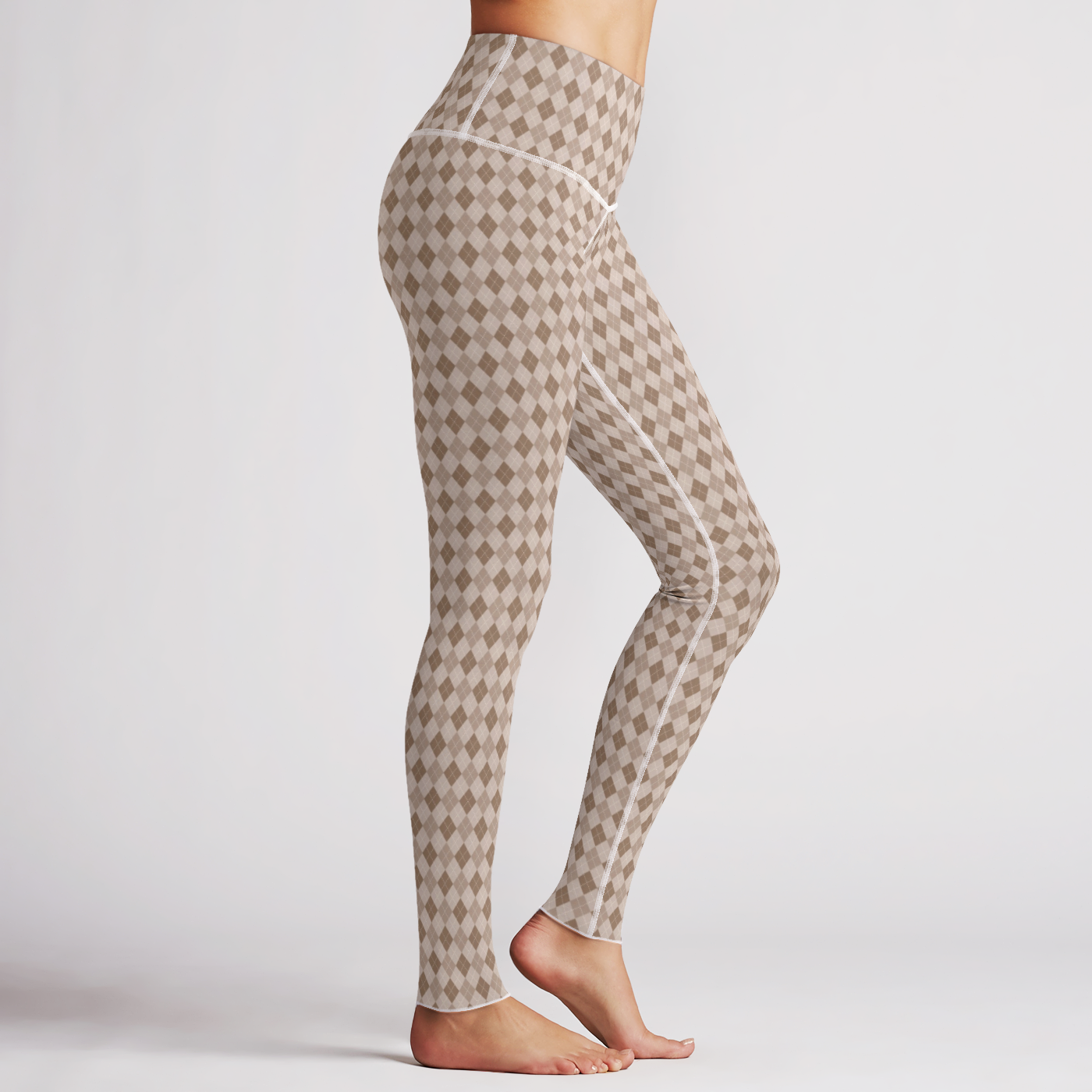 Plaid Argyle Legging