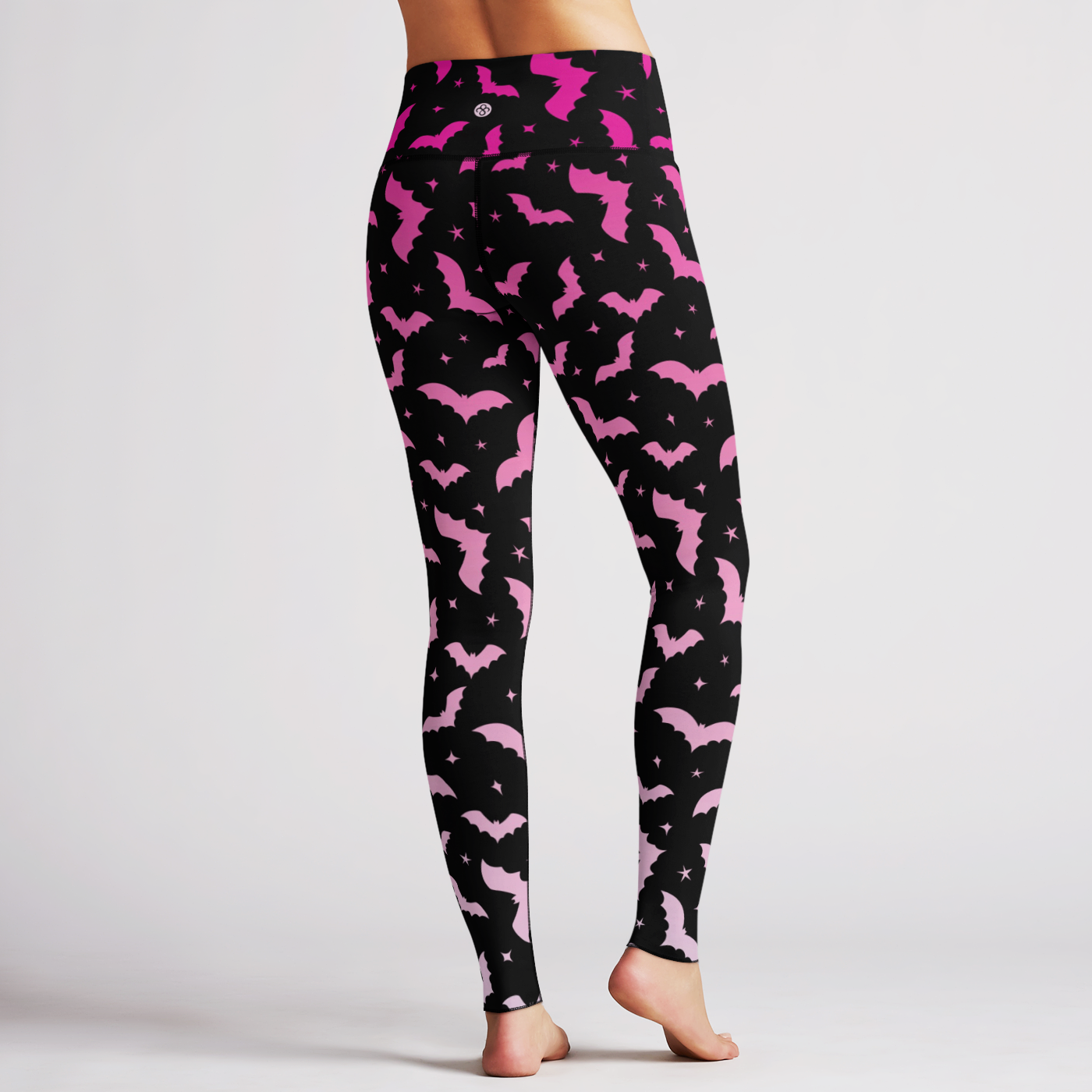 Pink Sunset Bats Legging