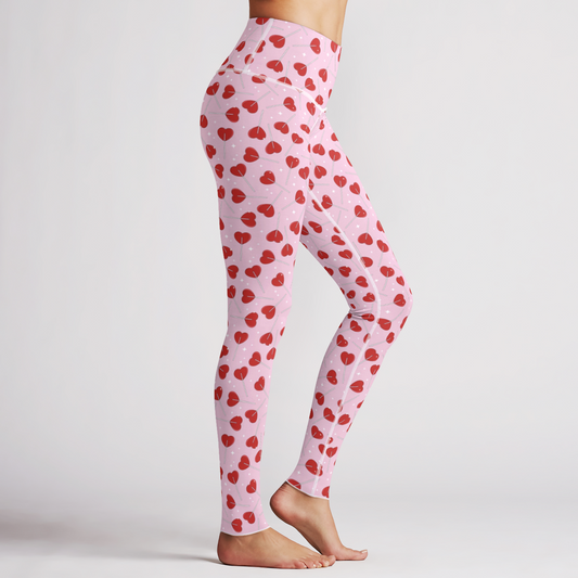 Red Heart Lollipop Legging