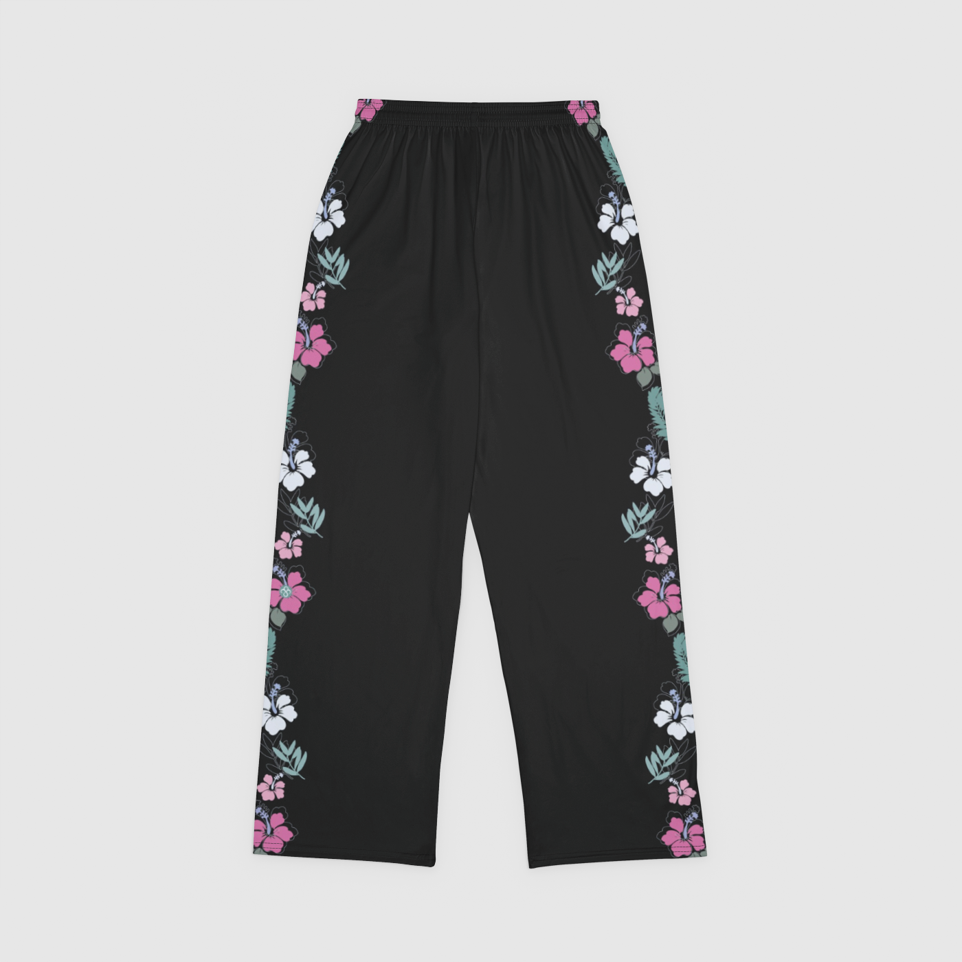 Tropical Florals Side Print Lounge Pant